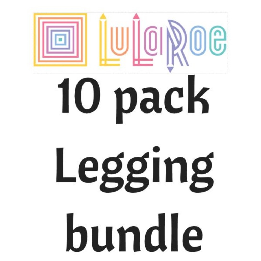 10 pack LulaRoe Legging bunde